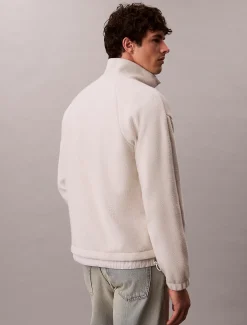 Calvin Klein Oversized Sweatshirt mit halbem Reißverschluss^Herren Hoodies & Sweatshirts