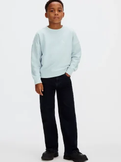 Calvin Klein Oversized Sweatshirt mit Print auf der Rückseite^Kinder Hoodies & Pullover|Kleidung