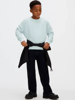 Calvin Klein Oversized Sweatshirt mit Print auf der Rückseite^Kinder Hoodies & Pullover|Kleidung