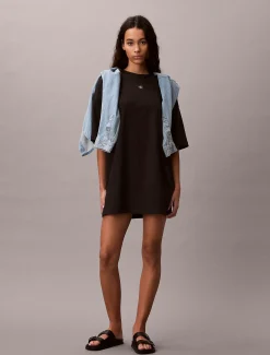 Calvin Klein Oversized T-Shirt-Kleid^Damen Kleider & Röcke
