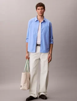 Calvin Klein Oxford-Baumwollhemd^Herren Hemden & Poloshirts