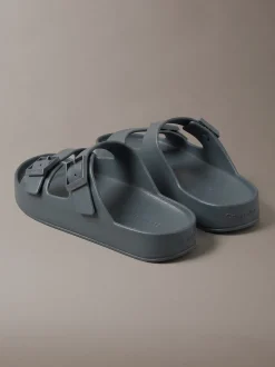 Calvin Klein Paco - Sandalen mit konturierter Schnalle^Herren SandalenFrisch Eingetroffen