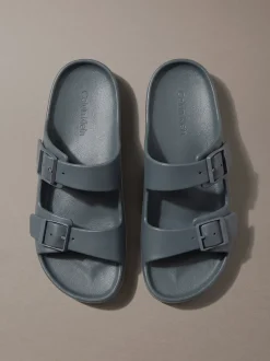 Calvin Klein Paco - Sandalen mit konturierter Schnalle^Herren SandalenFrisch Eingetroffen