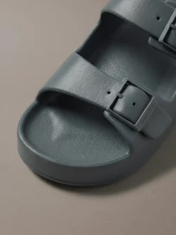 Calvin Klein Paco - Sandalen mit konturierter Schnalle^Herren SandalenFrisch Eingetroffen