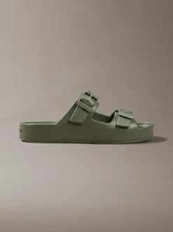 Calvin Klein Paco - Sandalen mit konturierter Schnalle^Herren SandalenFrisch Eingetroffen