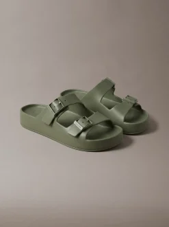 Calvin Klein Paco - Sandalen mit konturierter Schnalle^Herren SandalenFrisch Eingetroffen