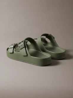 Calvin Klein Paco - Sandalen mit konturierter Schnalle^Herren SandalenFrisch Eingetroffen