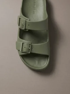 Calvin Klein Paco - Sandalen mit konturierter Schnalle^Herren SandalenFrisch Eingetroffen