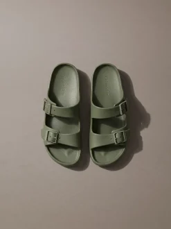 Calvin Klein Paco - Sandalen mit konturierter Schnalle^Herren SandalenFrisch Eingetroffen