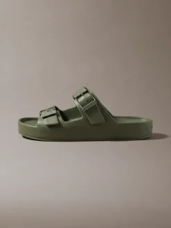 Calvin Klein Paco - Sandalen mit konturierter Schnalle^Herren SandalenFrisch Eingetroffen