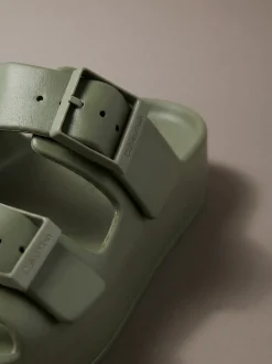 Calvin Klein Paco - Sandalen mit konturierter Schnalle^Herren SandalenFrisch Eingetroffen