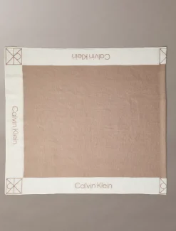 Calvin Klein Pareo-Schal aus Leinenmischung^Damen Schals & Handschuhe