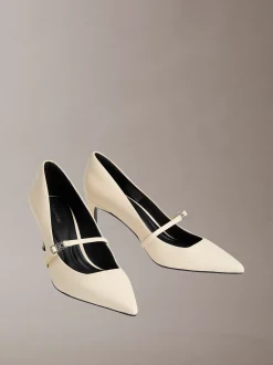 Calvin Klein Peggy - Mary Jane Stiletto-Pumps aus Leder^Damen High Heels
