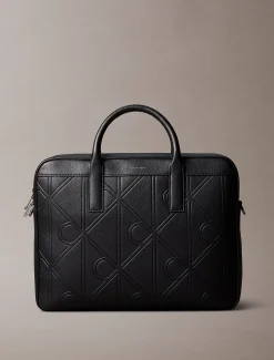 Calvin Klein Pendlertasche mit durchgehender Emblem-Logo-Prägung^Herren Taschen