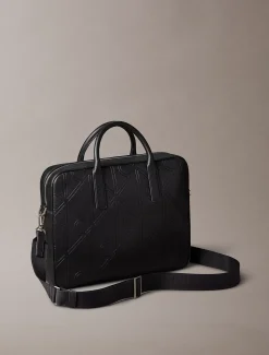 Calvin Klein Pendlertasche mit durchgehender Emblem-Logo-Prägung^Herren Taschen