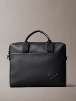 Calvin Klein Pendlertasche mit geprägtem Monogramm^Herren Taschen