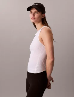 Calvin Klein Performance Gym-Tanktop aus Mesh mit Racerback^Damen Tops & T-shirts|T-shirts & Tops
