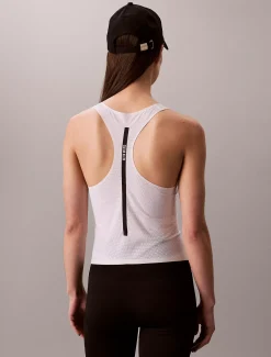 Calvin Klein Performance Gym-Tanktop aus Mesh mit Racerback^Damen Tops & T-shirts|T-shirts & Tops