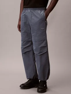 Calvin Klein Performance Hose aus Ripstop mit Reißverschlussbeinen^Herren Hosen & Shorts|Hosen & Shorts