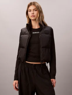 Calvin Klein Performance-Gym-T-Shirt mit langen Ärmeln und Mesh^Damen Tops & T-shirts|T-shirts & Tops