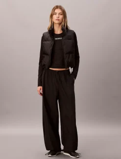 Calvin Klein Performance-Gym-T-Shirt mit langen Ärmeln und Mesh^Damen Tops & T-shirts|T-shirts & Tops