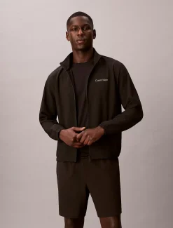 Calvin Klein Performance-Windbreaker mit Reißverschluss^Herren Jacken & Pullovers|JackenFrisch Eingetroffen