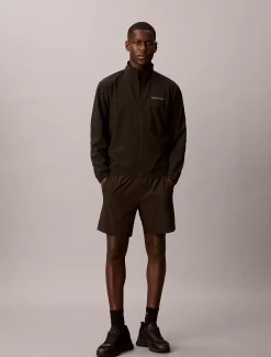 Calvin Klein Performance-Windbreaker mit Reißverschluss^Herren Jacken & Pullovers|JackenFrisch Eingetroffen