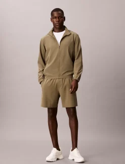 Calvin Klein Performance-Windbreaker mit Reißverschluss^Herren Jacken & Pullovers|JackenFrisch Eingetroffen