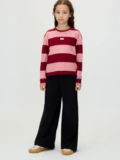 Calvin Klein Pintuck-Jogginghose mit weitem Bein^Kinder Hosen & Shorts|Kleidung