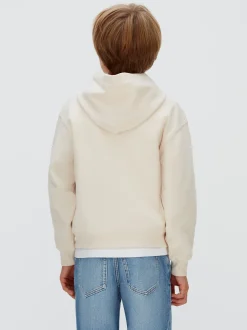 Calvin Klein Piqué-Hoodie^Kinder Hoodies & Pullover|Kleidung