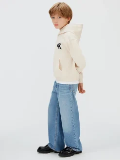 Calvin Klein Piqué-Hoodie^Kinder Hoodies & Pullover|Kleidung