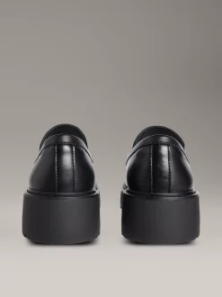 Calvin Klein Plateau-Loafers aus Leder^Damen Flache Schuhe