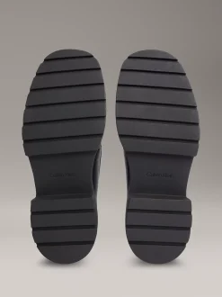 Calvin Klein Plateau-Loafers aus Leder^Damen Flache Schuhe