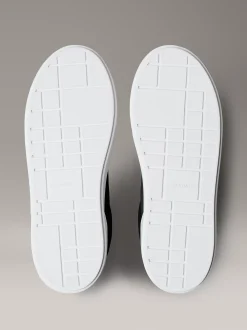 Calvin Klein Plateau-Sneakers aus Leder mit charakteristischem Logo^Damen SneakerFrisch Eingetroffen