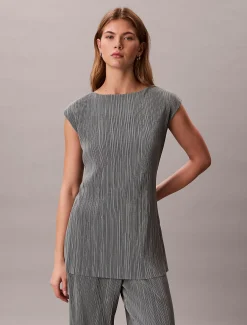 Calvin Klein Plissee-Tunika^Damen T-shirts & Tops