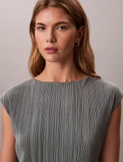 Calvin Klein Plissee-Tunika^Damen T-shirts & Tops