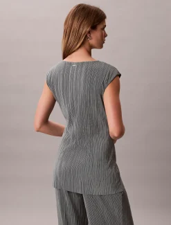 Calvin Klein Plissee-Tunika^Damen T-shirts & Tops
