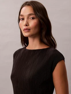 Calvin Klein Plissee-Tunika^Damen T-shirts & Tops