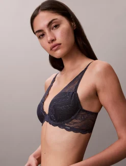 Calvin Klein Plunge-BH - Sensual Stretch Lace^Damen Dessous|Bhs & BralettesFrisch Eingetroffen