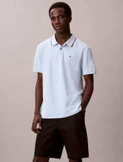 Calvin Klein Poloshirt aus Baumwoll-Piqué^Herren Hemden & Poloshirts