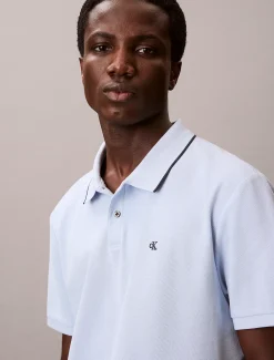 Calvin Klein Poloshirt aus Baumwoll-Piqué^Herren Hemden & Poloshirts