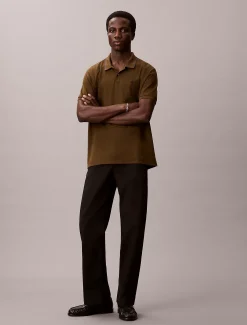 Calvin Klein Poloshirt aus Baumwoll-Piqué^Herren Hemden & Poloshirts