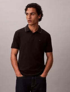 Calvin Klein Poloshirt aus Baumwoll-Piqué^Herren Hemden & Poloshirts