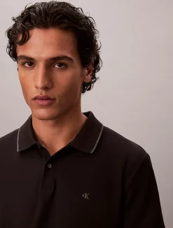 Calvin Klein Poloshirt aus Baumwoll-Piqué^Herren Hemden & Poloshirts