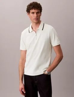 Calvin Klein Poloshirt aus Baumwoll-Piqué^Herren Hemden & Poloshirts