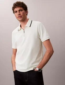Calvin Klein Poloshirt aus Baumwoll-Piqué^Herren Hemden & Poloshirts