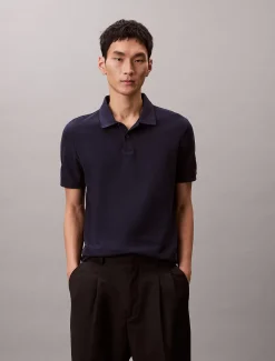 Calvin Klein Poloshirt aus Baumwoll-Piqué^Herren Hemden & Poloshirts