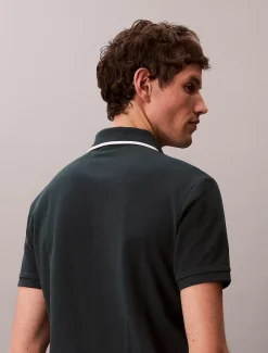 Calvin Klein Poloshirt aus Baumwoll-Piqué^Herren Hemden & Poloshirts
