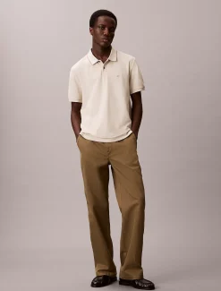 Calvin Klein Poloshirt aus Baumwoll-Piqué^Herren Hemden & Poloshirts