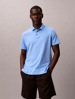 Calvin Klein Poloshirt aus Pima-Baumwolle^Herren Anzüge|Hemden & Poloshirts